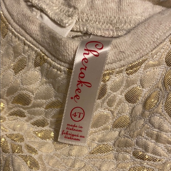 Gold shimmery/sparkly sweater dress - Picture 5 of 5